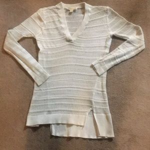 Michael Kors White Sweater Size M
